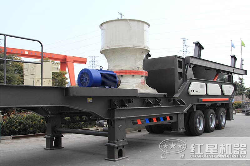 輪胎式移動碎石機(jī)